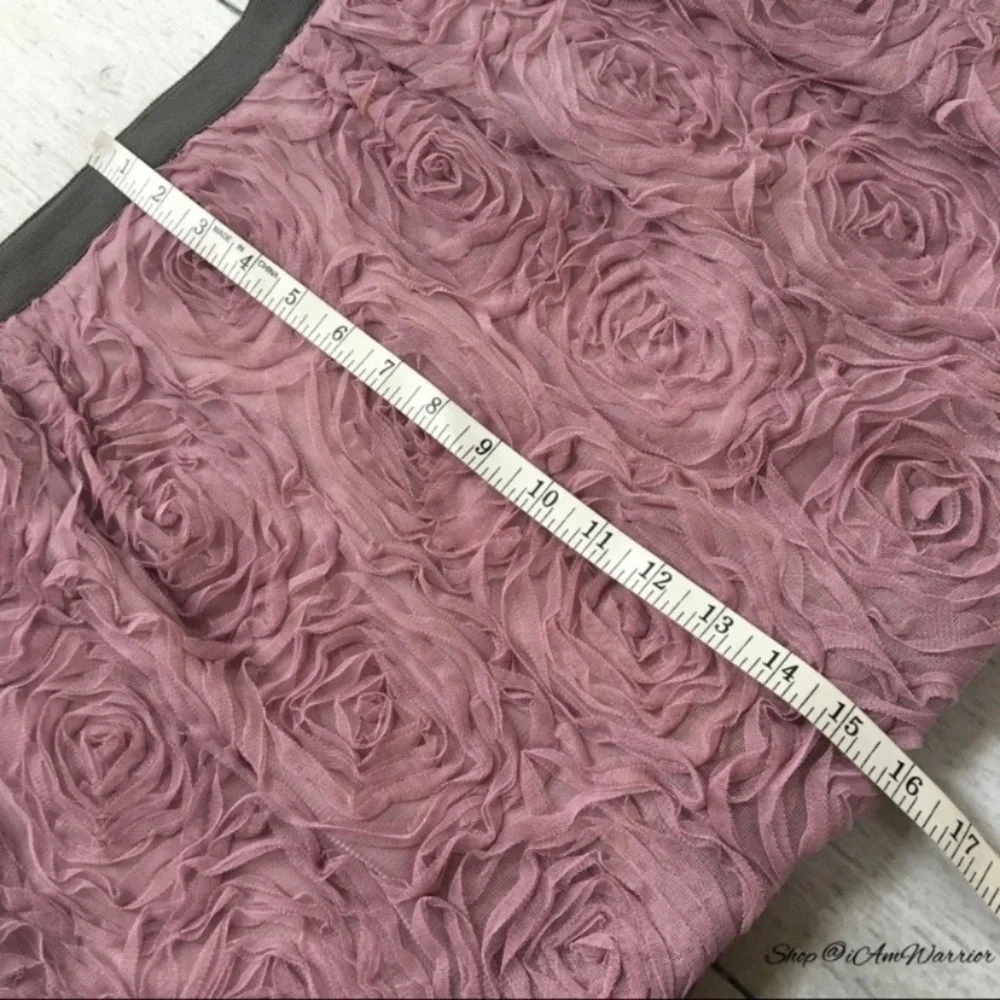 J.Crew tulle orchid pink/lavender rosette bubble skirt *shop@iamwarrior